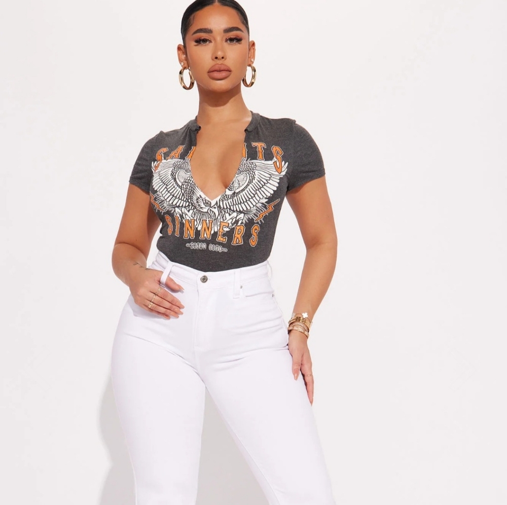 Graphic bodysuit